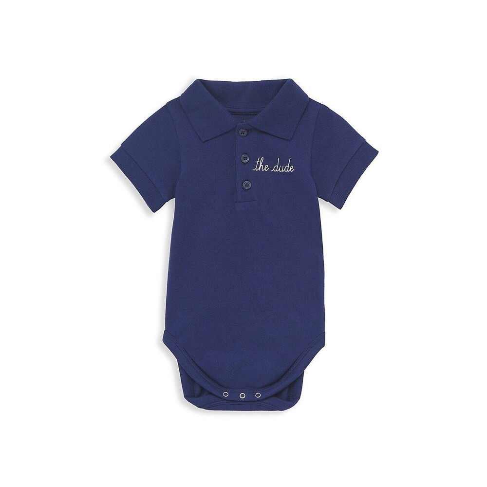 Maison Labiche Baby Boy's 'The Dude' Polo Bodysuit 6-12M